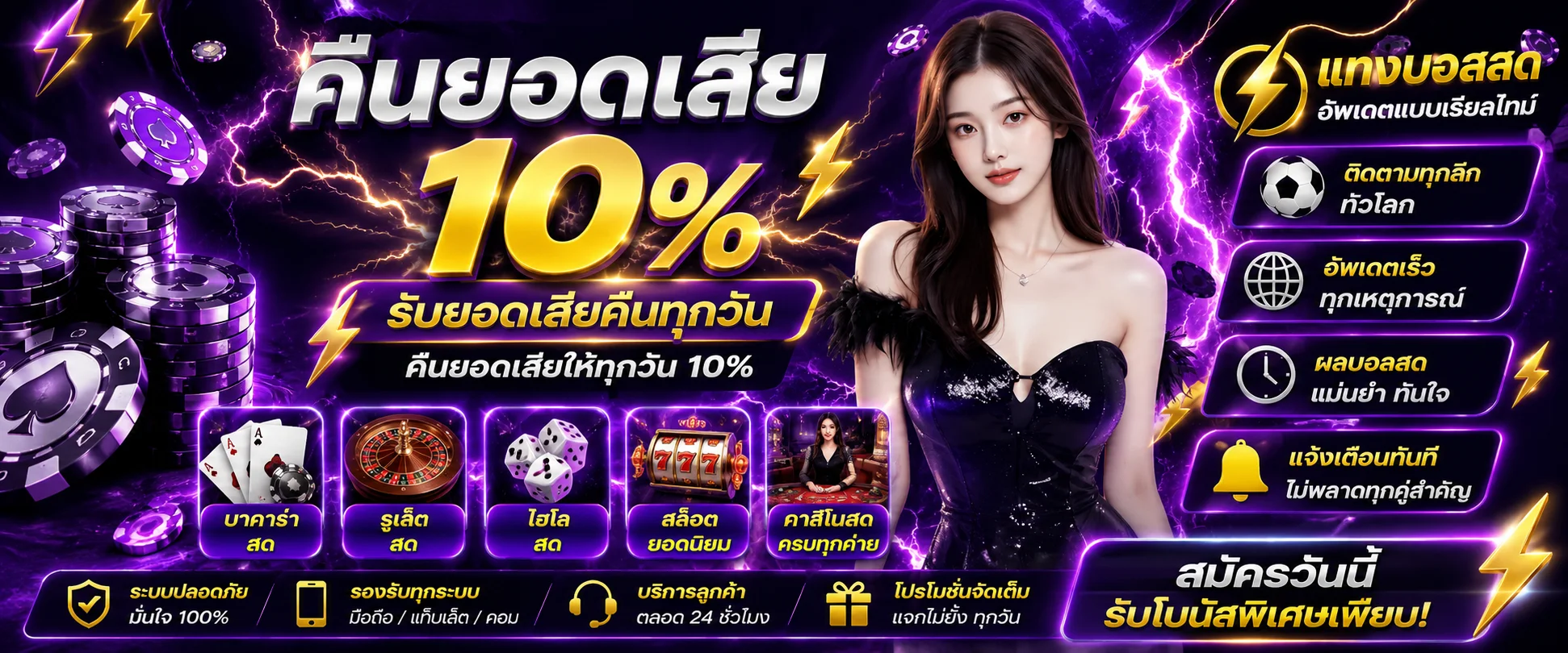 หน้าผลบอลสด THUNDER97 เว็บตรงไม่ผ่านเอเย่นต์ อัปเดตทุกลีกเรียลไทม์